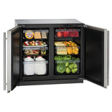 U-Line - 36" 3000 Series Refrigerator - U-3036RRS-00B
