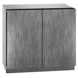 U-Line - 36" 3000 Series Dual-Zone Wine Refrigerator - U-3036WCWCS-00B