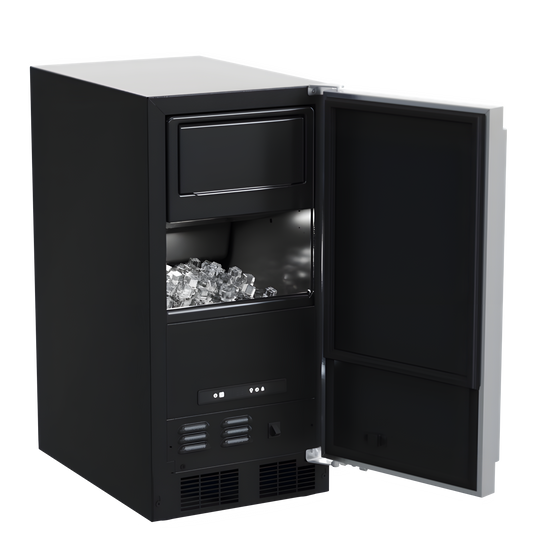 U-Line - 15" ADA Height Compliant Clear Ice Machine - ACP115 - UACP115-SS01A