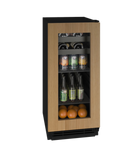 U-Line - 15" 1 Class Beverage Center - UHBV115 - UHBV115-SG01A