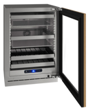 U-Line - 24" 5 Class Slide & Secure™ Dual-Zone Beverage Center - HBD524 - UHBD524-SG41A