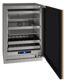 U-Line - 24" 5 Class Slide & Secure™ Dual-Zone Beverage Center - HBD524 - UHBD524-SG41A