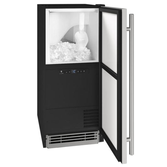 U-Line - 15" 1 Class Clear Ice Machine - HCL115 / HCP115 - UHCP115-SS81A