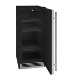 U-Line - 15" 1 Class Refrigerator - 115V - HRE115 - UHRE115-SS01A