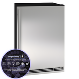 U-Line - 24" 1 Class Refrigerator - 115V - HRE124 - UHRE124-SG81A