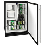 U-Line - 24" 1 Class Refrigerator/Freezer -  115 V - HRF124 - UHRI124-IS01A