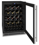 U-Line - 24" 1 Class Wine Refrigerator - HWC024 - UHWC024-SG01A