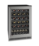 U-Line - 24" 1 Class Wine Refrigerator - HWC124 - UHWC124-SG01A