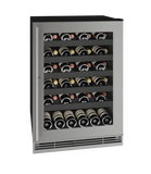 U-Line - 24" 1 Class Wine Refrigerator - HWC124 - UHWC124-SG01A