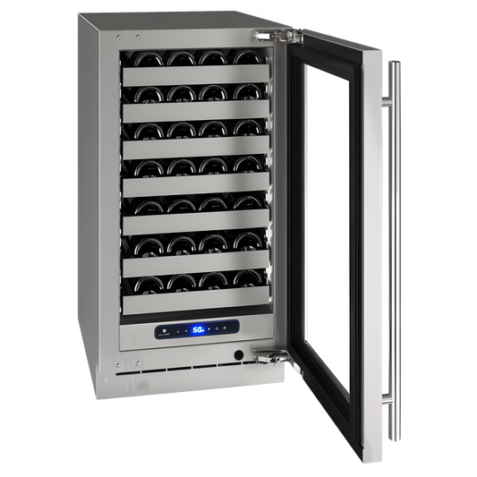 U-Line - 18" 5 Class Wine Refrigerator - HWC518 - UHWC518-SG01A