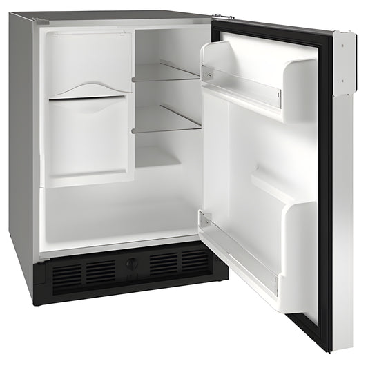 U-Line - 21" Marine Refrigerator and Crescent Ice Maker - MRI121 - UMRI121-WS01A