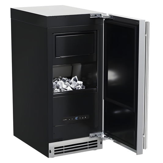U-Line - 15" Undercounter Craft Clear Ice Machine - RCC115 - URCC115-SS81A