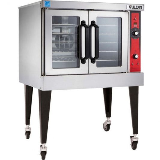 Vulcan 50,000 BTU Single Full Size Natural Gas Convection Oven - VC5GD NG