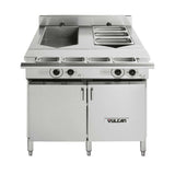 Vulcan VCS36D Double Tank 36" Versatile Chef Station / Multifunctional Cooker - 208/240V - VCS36D