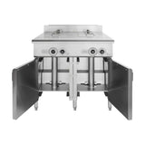 Vulcan VCS36D Double Tank 36" Versatile Chef Station / Multifunctional Cooker - 208/240V - VCS36D
