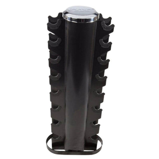 Troy  USA Sports by Troy  Rubber Hex Dumbbell Set with Rack - VERTPAC-HDR30G