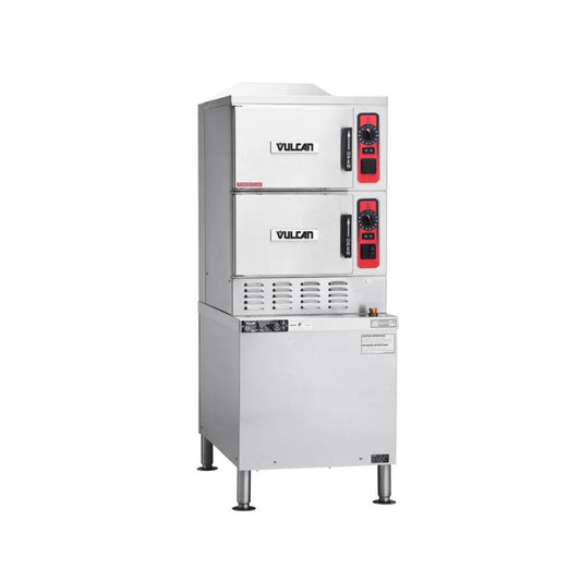 Vulcan C24EA6-1 Electric Floor Model Steamer with 6 Full Size Pan Capacity, 240v/3ph - C24EA6-1