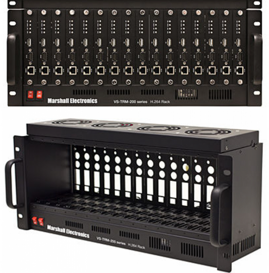 Marshall Electronics VSTRM202 Rack Mount Holder for 16 pcs of VS-102 - VSTRM202