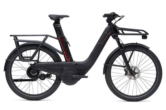 Vaast Bikes E/1 Enviolo 27.5 E-Bike - Vibrant Berry Red-Black Cherry - GM111324-04