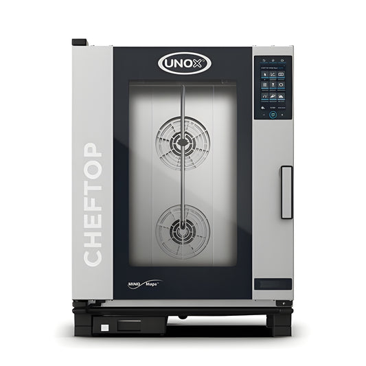 Unox ChefTop MIND.Maps Plus Electric Countertop Combi Oven - 208-240V, 3 Ph - 10 Trays/GN 1/1 - XAVC-1011-EPRM