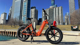 Young Electric E-Flow 750W Folding eBike | 20'' All-terrain Fat Tire With 48V20Ah BAFANG Battery, Up to 90 Miles, 28 MPH - 12803020DB