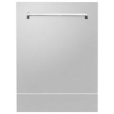 ZLINE Appliance Package - 36 in. Dual Fuel Range, Range Hood, Microwave Oven, Dishwasher, 4KP-RARH36-MODWV