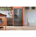 GE APPLIANCES GYE22GMNES GE® ENERGY STAR® 22.1 Cu. Ft. Counter-Depth French-Door Refrigerator -GYE22GMNES-KT