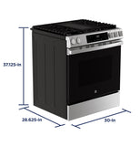 GE APPLIANCES GGS500PVSS GE(R) 30" Slide-In Front-Control Gas Range - GGS500PVSS-KT