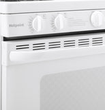 HOTPOINT 30" Free-Standing Gas Range with Cordless Battery Ignition - RGBS200DMWW-KT
