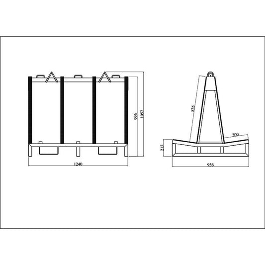 Aardwolf Demountable Frame - DFF200
