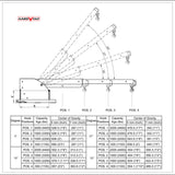 Aardwolf Pivot Forklift Boom  - PFB1-2600