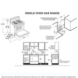 HOTPOINT RGBS300DMWW Hotpoint 30" Free-Standing Gas Range - RGBS300DMWW-KT