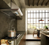 Elica - CERVINIA - Elica Pro - 36" W x 23" D x 11 1/32" H, Stainless - UNDERCABINET HOODS - ECV636S3