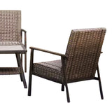 Four Seasons Courtyard Nantucket 4 Piece All Weather Deep Seating Patio Set - 396127
