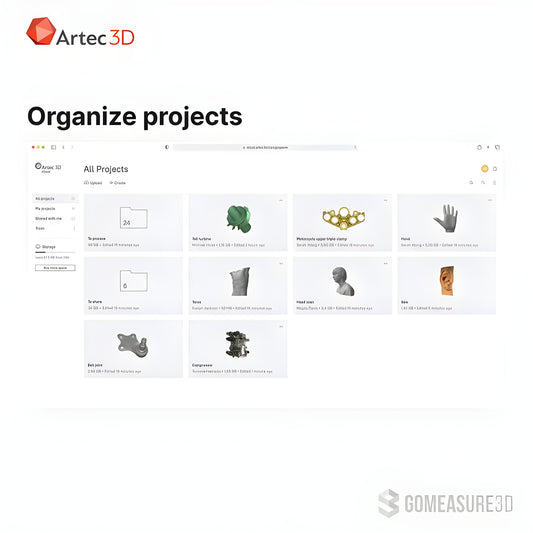 Artec Cloud - 200GB