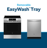 GE APPLIANCES GGS600AVES GE(R) 30" Slide-In Front-Control Convection Gas Range with No Preheat Air Fry and EasyWash(TM) Oven Tray - GGS600AVES-KT