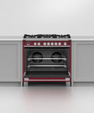 FISHER & PAYKEL OR36SCG6R1 Dual Fuel Range, 36", 5 Burners, Self-cleaning - OR36SCG6R1-KT
