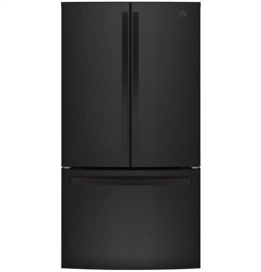 GE APPLIANCES GNE27JGMBB GE® ENERGY STAR® 27.0 Cu. Ft. French-Door Refrigerator - GNE27JGMBB-KT