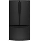 GE APPLIANCES GNE27JGMBB GE® ENERGY STAR® 27.0 Cu. Ft. French-Door Refrigerator - GNE27JGMBB-KT