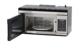 SHARP 1.1 cu. ft. 850W Sharp Stainless Steel Over-the-Range Convection Microwave Oven - R1874TY-KT