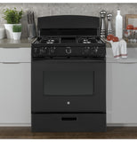 GE APPLIANCES JGBS30DEKBB GE(R) 30" Free-Standing Gas Range - JGBS30DEKBB-KT