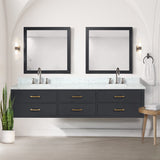 Castor 84" x 22" Double Bath Vanity - Backyard Provider