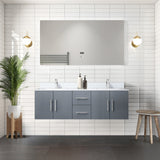 Geneva  60" x 22" Double Bath Vanity - Backyard Provider