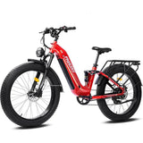 Big Bear eBikes FREESKY Wildcat Pro A-340 1000 w Ready to Ride Step Thru Ebike 4 Electric Fat Tire Mountain eBike - FREES|MOUNT|BLACK|0562