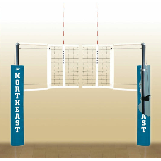iDeal Bison 3" CarbonLite Composite Complete Volleyball System - VB7222