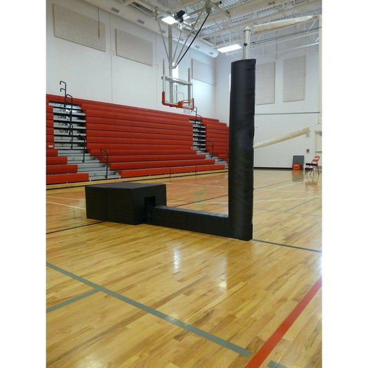 iDeal Bison QwikCourt Centerline Competition Portable Volleyball System - VB8200