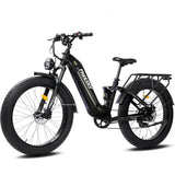 FREESKY Wildcat Pro A-340 1000 w Ready to Ride Step Thru Ebike 4 Electric Fat Tire Mountain eBike - FREES|MOUNT|BLUE|0597