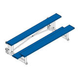 Bleacher - 7-1/2 ft. (2 Row - Single Foot Plank) - Tip & Roll