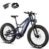 FREESKY Swifthorse X-6e 1000 w Mountain Ebike 4 Fat Tire Electric Fat Tire Mountain eBike - FREES|MOUNT|BLACK|0095