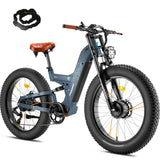 FREESKY Warrior M-530 1000 w Mountain Ebike 4 Fat Tire Electric Fat Tire Mountain eBike - FREES|MOUNT|BLACK|0107